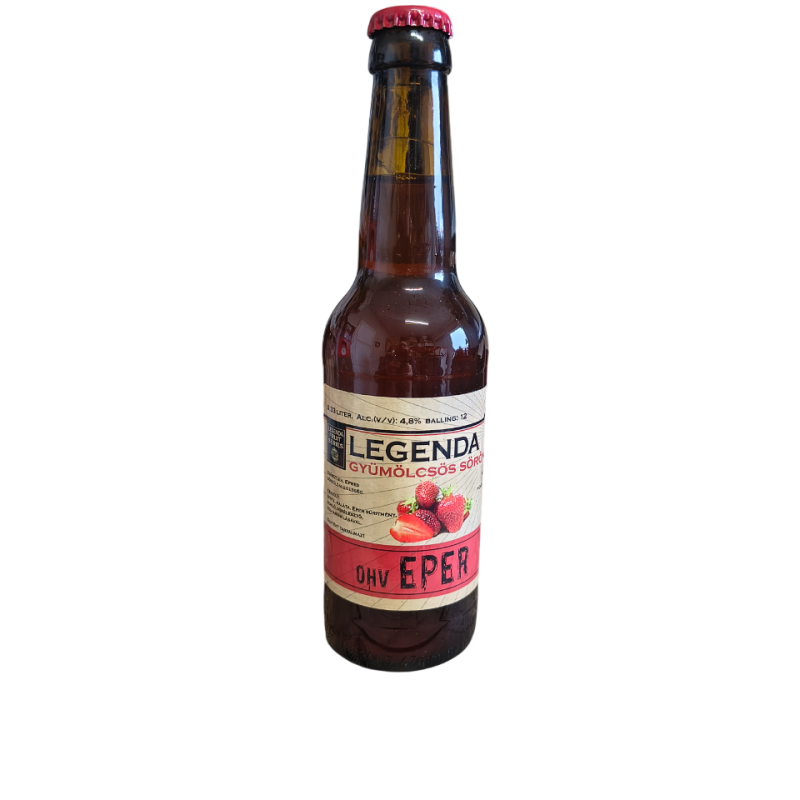 Pšeničné pivo s jahodami